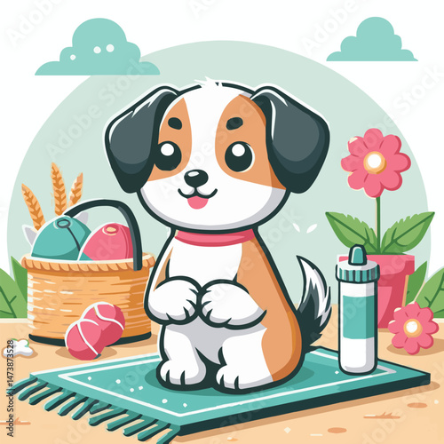 puppy, animal, dog, cute, pet, canine, adorable, happy, domestic, funny, beautiful, background, portrait, brown, breed, isolated, young, mammal, sitting, friend, white, doggy, kitten, nature, pedigree