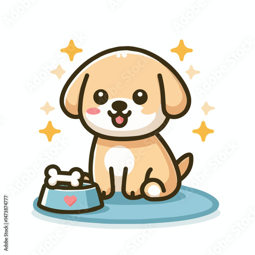 puppy, animal, dog, cute, pet, canine, adorable, happy, domestic, funny, beautiful, background, portrait, brown, breed, isolated, young, mammal, sitting, friend, white, doggy, kitten, nature, pedigree