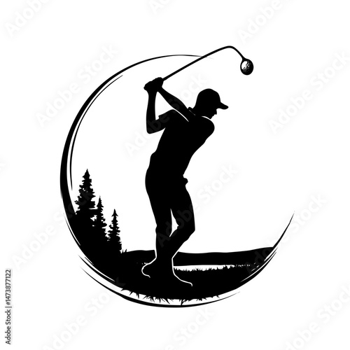 golf player icon