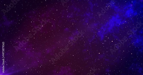 4K space galaxy with star and colorful background. Galaxy space background camera flying through the galaxy and nebula. Easy to use in any video. Slow animated background traveling through space.
