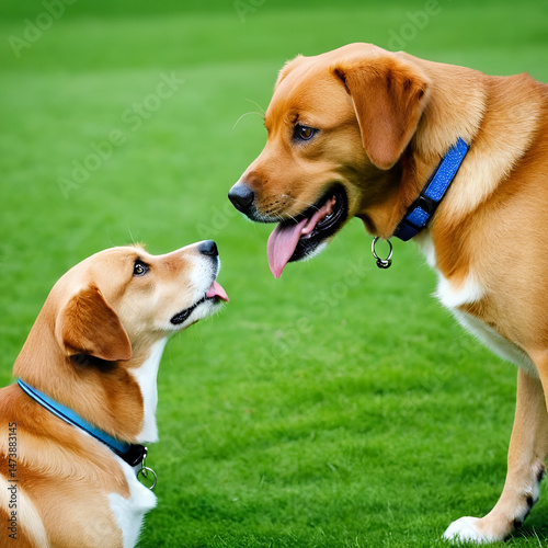 appeasing dog