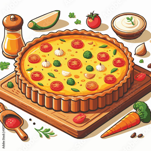 quiche, lunch, dinner, lorraine, food, french, pie, cheese, pastry, meal, crust, traditional, homemade, snack, gourmet, tart, cream, egg, vegetable, cooking, baked, healthy, dish, delicious, breakfast