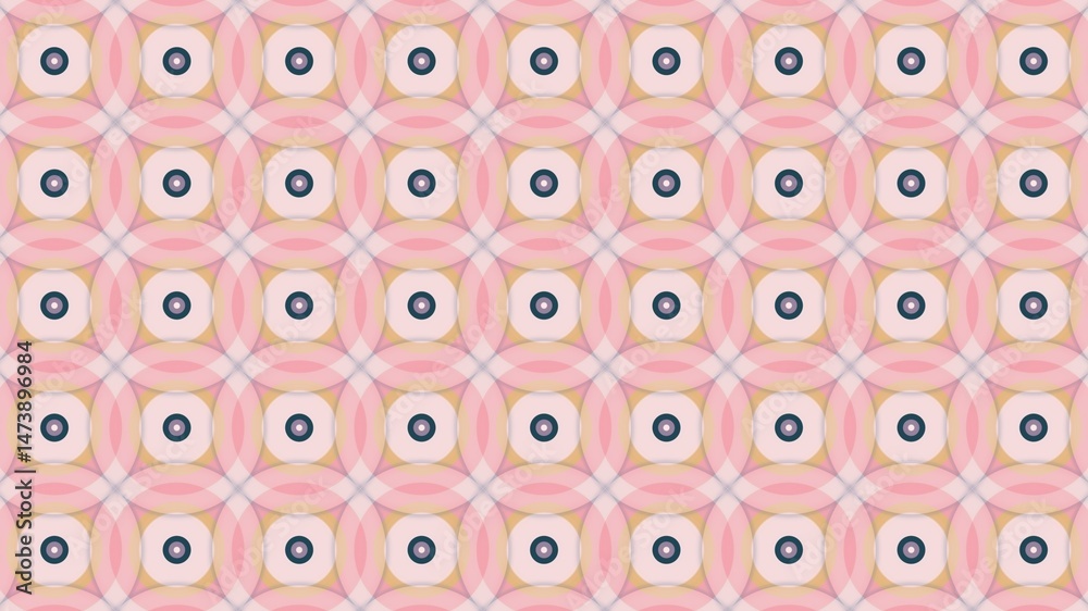 Fototapeta premium circle motif, circle pattern, symmetrical, circle lines, wall wallpaper, HD