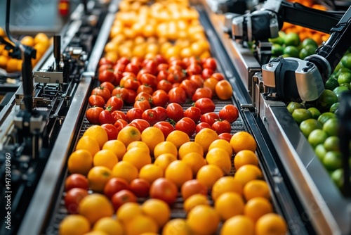 Automated fruit and vegetable sorting