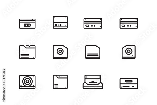 SSD Solid State Drive Icon