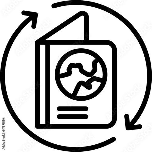 Visa Renewal icon