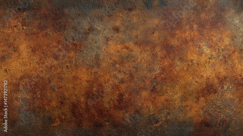 Grunge rusty metal background texture. Generative Ai