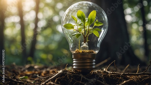 A striking conceptual illustration of a glow