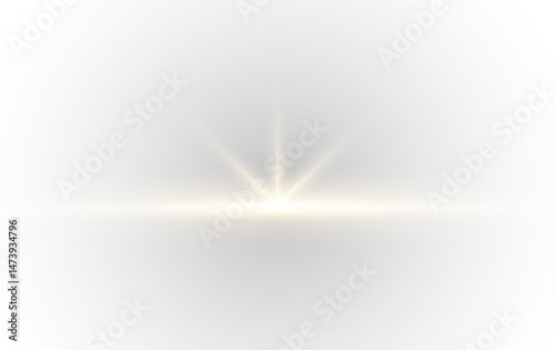Bright sunlight PNG with star shine, space flare, and glowing flash. Use this PNG sparkle for vector light effects or cosmic scenes. A vivid PNG perfect for radiant designs.	
