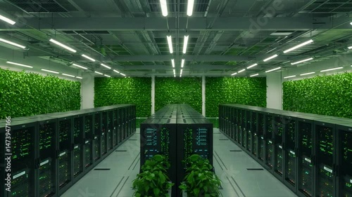 Lush Vertical Garden Indoor