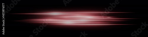 Orange horizontal blur streaks with intense glow on black. Suitable for acceleration effect, fast movement visuals, spotlight transition, energy burst, futuristic theme and speed design.