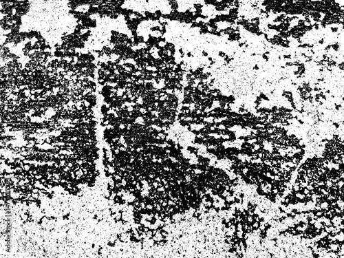 Wallpaper Mural Abstract grunge black and white distressed texture overlay effect design element, noise background Torontodigital.ca