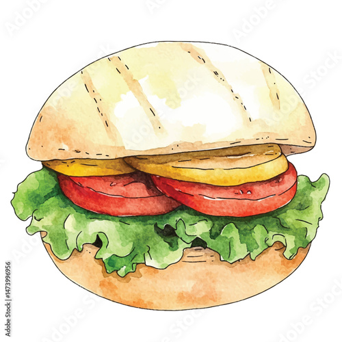 yuniazizah__A_Falafel_simple_cartoon_drawing_watercolor_icon_mo_4bf7d6f7-51b7-464b-a215-627dfee1e9d6