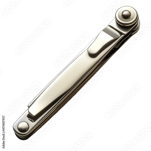 Nail clippers isolated on transparent background.
