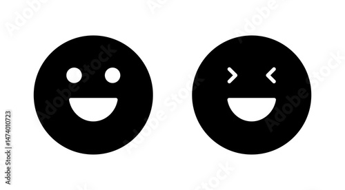 Smile icon vector. smile emoticon icon. feedback sign and symbol