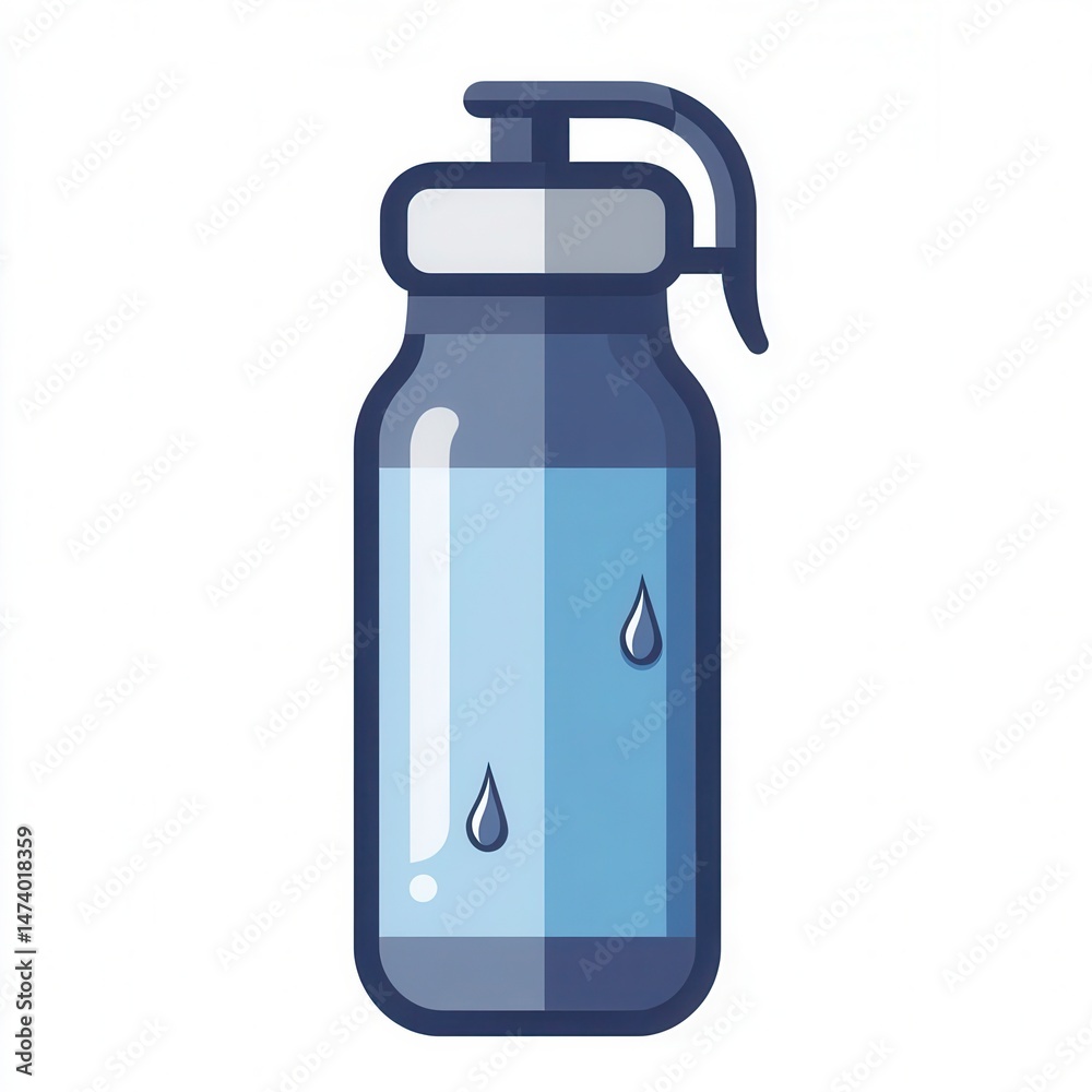 plastic bottle of water plastic bottle of water