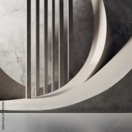 Sculptural Harmony: A Study in Modern Design