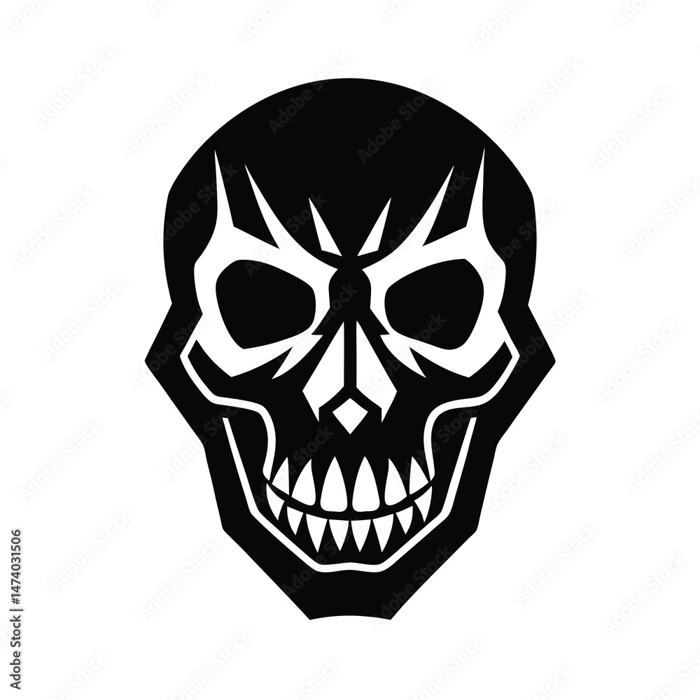 Fototapeta premium skull and crossbones