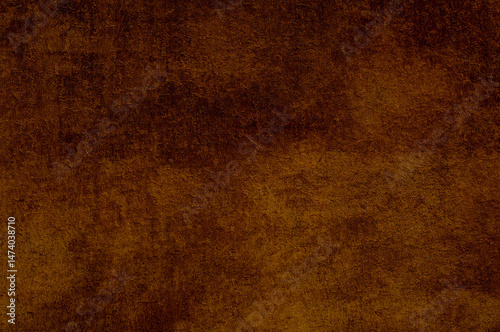 Detailed view of a textured brown fabric, creating a rough and artistic background design element.