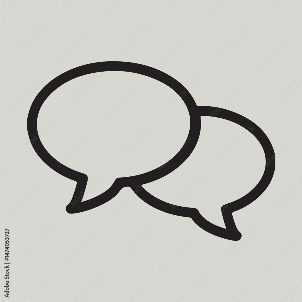 Speech Bubble Icon for Communication and Dialogue Speech Bubble Icon for Communication and Dialogue