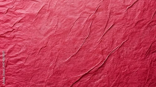 Wallpaper Mural Close-up Texture of Red Wrinkled Paper Torontodigital.ca