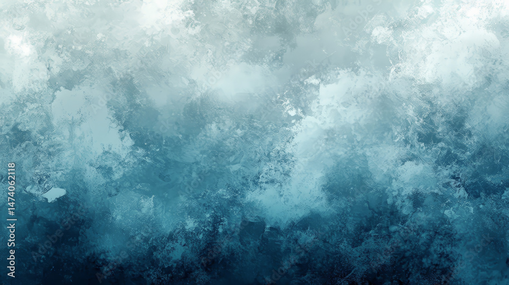 Fototapeta premium Abstract textured backdrop in shades of blue and gray