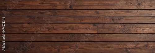 Wallpaper Mural Deep brown wood planks, varying tones, knot details , brown, dark, background Torontodigital.ca