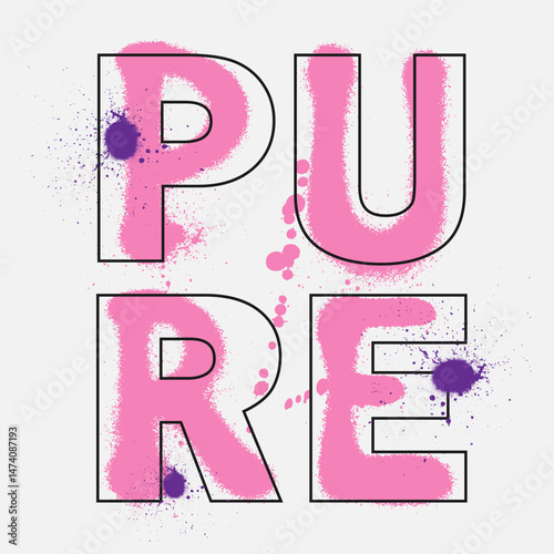 Motivational slogan graphic vector print lettering for t shirt print design