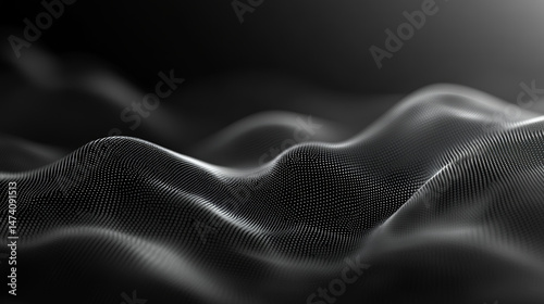 Abstract wave-like structure