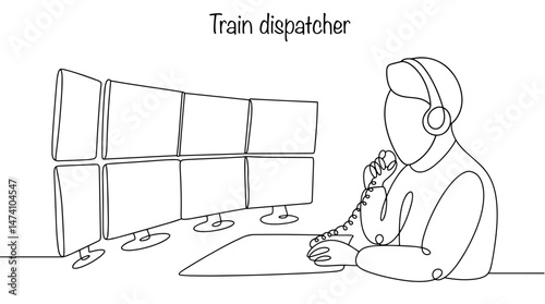 Train dispatcher
