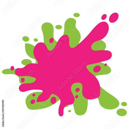 colorful blot vector illustration