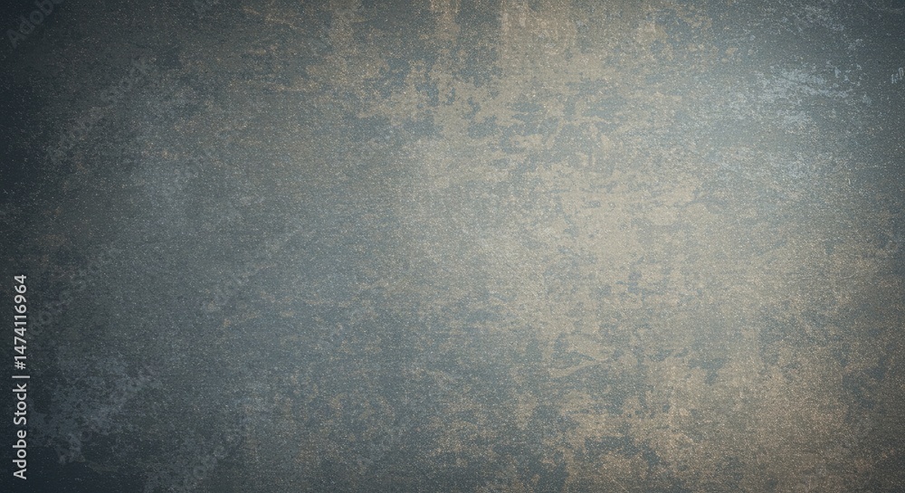 Obraz premium A grey wall with a lot of texture and a few specks of dust
