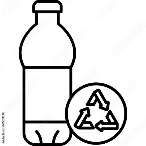 Plastic Recycle Icon