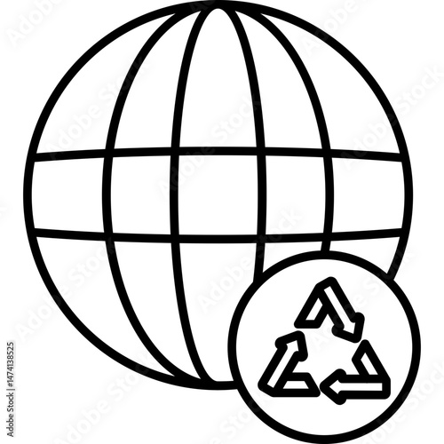 Recycling Networker Icon photo