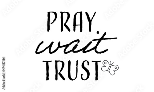 Christian Quote for print or use as poster, card, flyer or T Shirt
