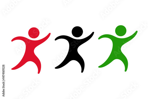 People figures celebrating diversity and inclusion