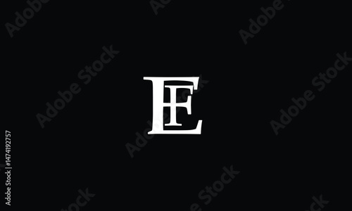 EF,FE,E,F abstract, letters, logo, monogram, style, symbols, ambitions, icons, 
