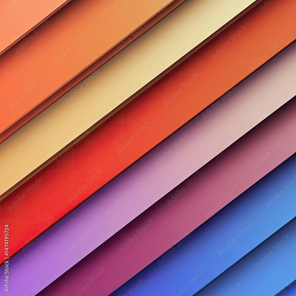 Obraz premium Abstract Diagonal Stripes