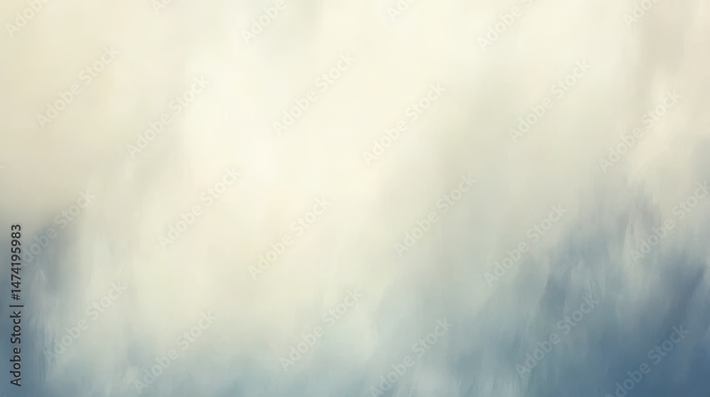 Fototapeta premium Soft Blue and Beige Abstract Background with Smooth Texture and Gentle Gradients for Creative Projects and Designs
