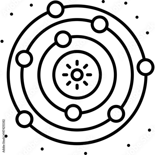 Solar System Icon