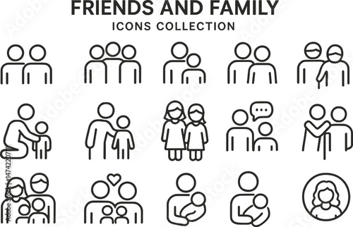 Diversity and inclusion vector illustration showcasing various aspects of community and support in modern society