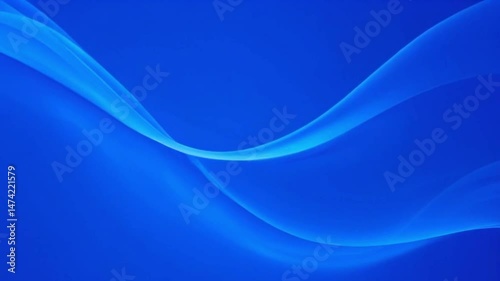 abstract blue wave background