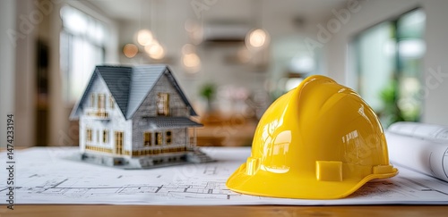 Construction plans for a new home