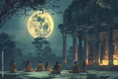 Guru Purnima Celebration in India of Honoring Gurus with Devotion and Spirituality