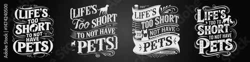 Chalk Typography and Jungle Friends – A Whimsical Poster Set