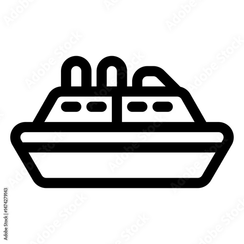ferry boat icon