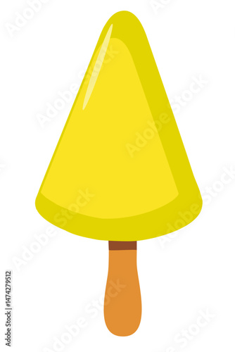 Eis am Stil Zitrone Limette