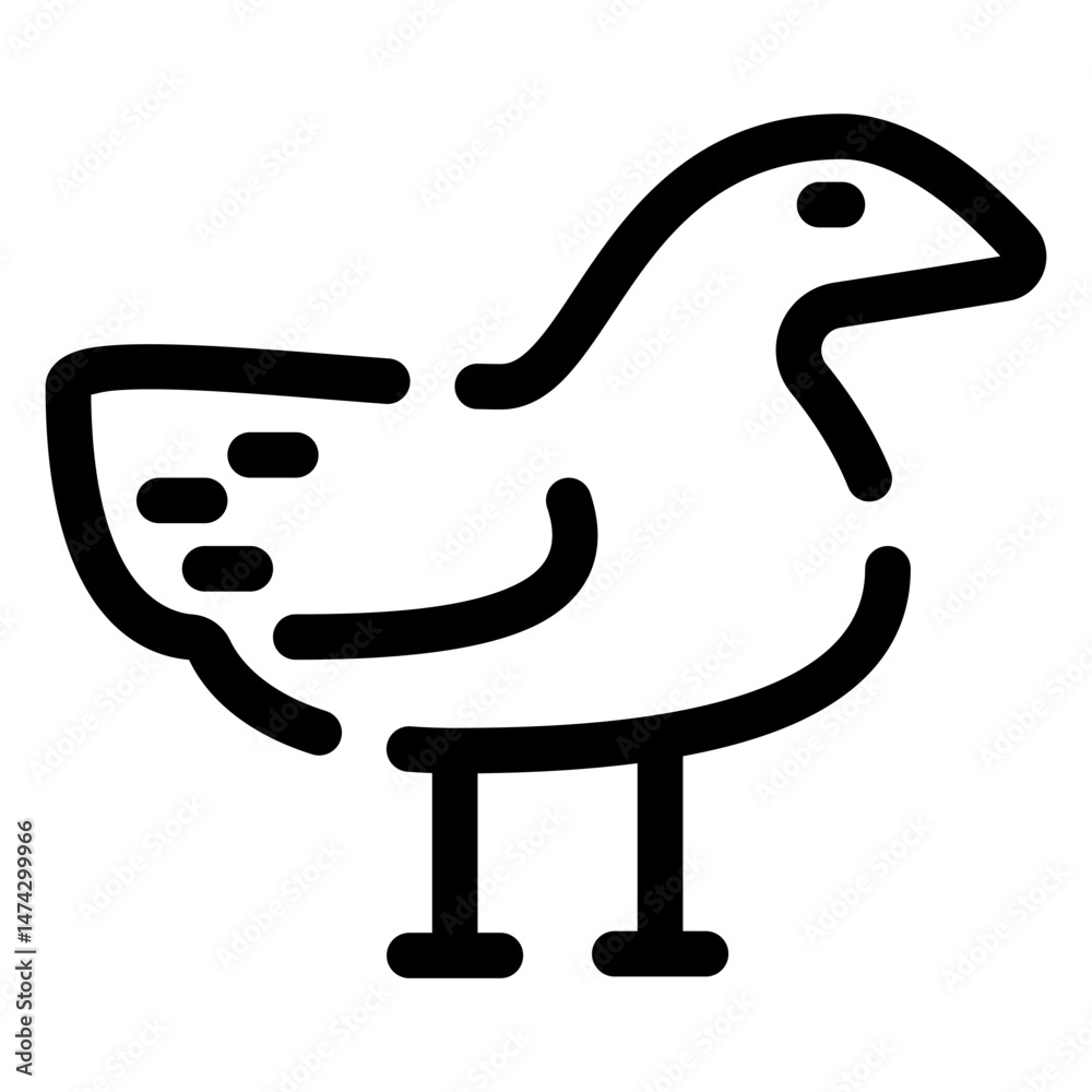 Obraz premium seagull icon