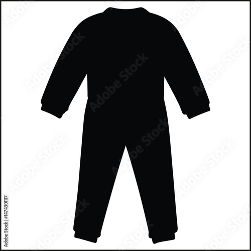 Pajamas Silhouette Clipart