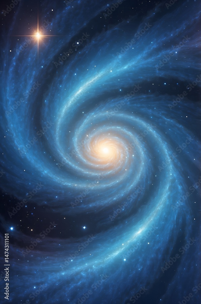 Fototapeta premium abstract space background